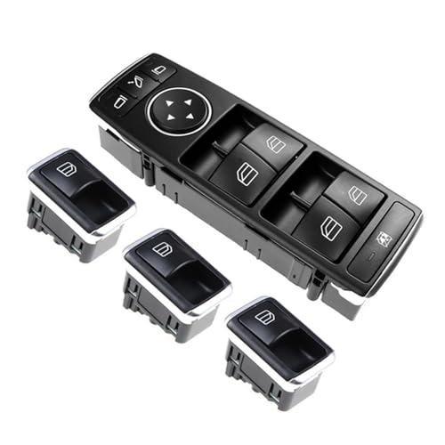 Fensterheberschalter Für Benz W204 W212 CE GLK Klasse Elektrische Power Master Fenster Control Schalter Auto 2049058202 2049055302 2049055402(H) von Vbbrswaad