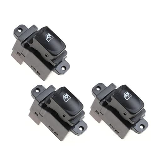 Fensterheberschalter Für Hyundai Für Accent 2007 2008 2009 2010 93570-1E110 Elektrische Power Master Fenster Schalter Heber Glas Control Taste(3 Single Switchs) von Vbbrswaad