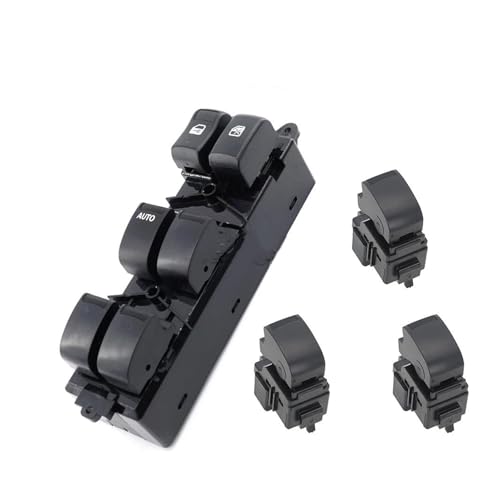 Fensterheberschalter Für Isuzu D-Max Dmax Pickup 2012-2019 Power Fenster Control Schalter Grünes Licht 8-98192251-1 8981922511 8-97417469-0 Elektrischer Fensterheber Schalter(Left Hand Driver SE) von Vbbrswaad