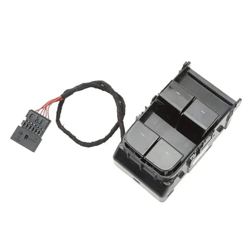 Fensterheber Schalter Auto Links Vorne Glas Lift Power Control Taste Schalter 1081037-02-G Für Tesla Für Modell 3/Y 2016-2020 Tür Glas Heber Ersatz(With cable) von Vbbrswaadtp