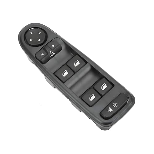 Fensterheber Schalter Für Citroen Für C4 Für Grand Picasso 2006 2007 2008 2009 2010 2011-2013 6554.YH 6554.QL Master Power Fenster Spiegel Control Schalter Taste(Main Switch) von Vbbrswaadtp