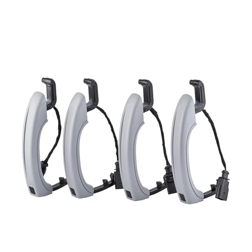 Vbbrswaadtp Auto Außentürgriff Für Q7 (4LB) 3.0 T 3.6 FSI 4.2 T 6.0 T 2006-2015 4xAußentürgriff 4L0837205B 4L0837205A 4L0837205BGRU 4L0837205AGRU von Vbbrswaadtp