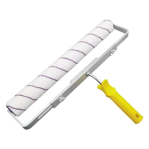 Vbnuyhim Decken-Farbroller ohne Tropf-Set, 18-Zoll-Farbroller,Robustes Decken-Farbroller-Set für müheloses Streichen - Leichter breiter Farbroller aus Aluminiumlegierung für Wände, Innen- und von Vbnuyhim