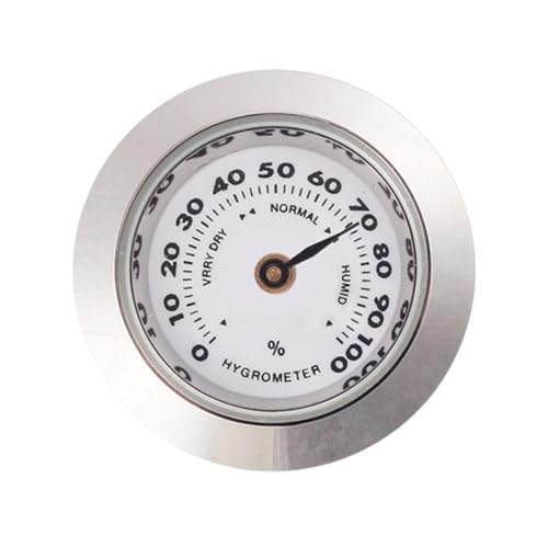 Zigarren Humidor Hygrometer | Zigarren Analog Hygrometer Analoges Präzisions-Thermo-Hygrometer, Zimmerthermometer & Hydrometer Für Angenehme Raumtemperatur von Vbnuyhim