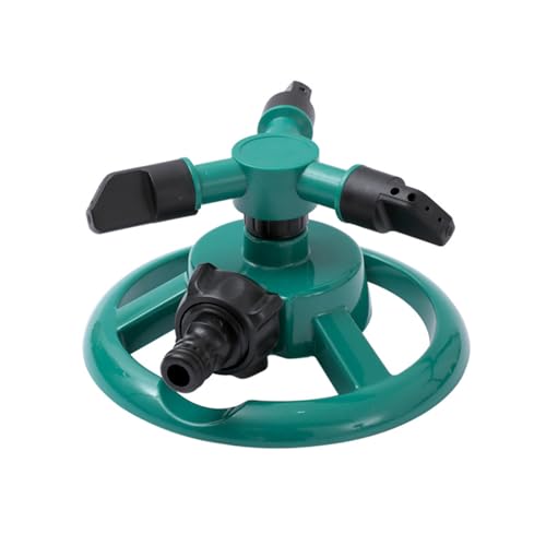 Vbvbip 360 ° Rasensprenger mit runder Basis - Einstellbarer drehbarer Sprinkler für Garten- und Gartenbewässerung mit wassersparenden Sprühmustern von Vbvbip