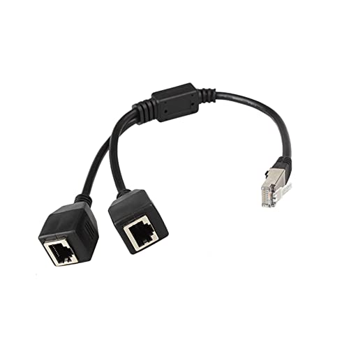 1 bis 2 Wege RJ45 LAN Ethernet Kabel Buchse Splitter Connector Adapter Ethernet Splitter für Computer von Vdaxvme