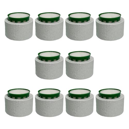 10 Stück Wasserpflanzengewichte aus Keramik, für Aquariumpflanzen, feste Ringe, Dekoration, Zubehör für Süßwasser, Salzwasser, Landschaft, Keramikbefestigungsringe von Vdaxvme