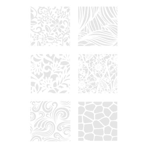 6 PCs Blumen Schablonen Butterfly Art Templates Scrapbook Bastelvorlagen Hallow Aus Malerei Schmetterling Zeichnen Schablonen Journal Blumen Malerei von Vdaxvme