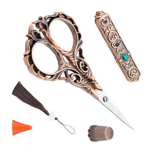 Antike Handwerksschere Mit Metallfinger Antike Handwerksschere Mit Metallfinger von Vdaxvme