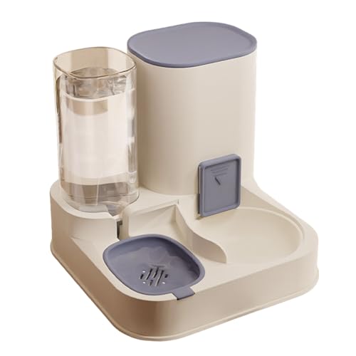 Automatische Futterspender und Wasserspender Set 2 in 1 Futterspender und Bewässerungs-Set Katzen Schüssel Haustierfutter Aufbewahrung Haustierbedarf Automatische Futterspender und Wasserspender Set 2 in 1 Futterspender und Bewässerungs-Set Katzen Schüssel Haustierfutter Aufbewahrung Haustierbedarf von Vdaxvme