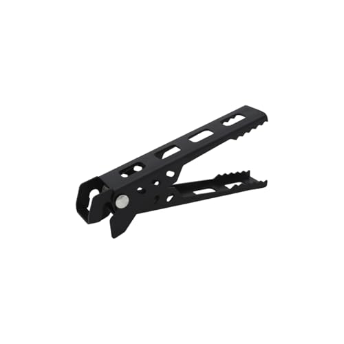 Camping-Topf-Clip, ergonomische Utensilien mit strukturiertem Griff für Rucksackteure und Picknicks, langlebiger Aluminium-Clip von Vdaxvme