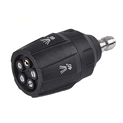 Drehbare, verstellbare, austauschbare 5-in-1-Druckdüse für Auto, Garten, Waschmaschine von Vdaxvme