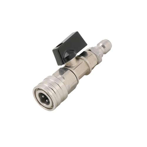 Edelstahl Druckwaschventile 3/8 "/1/4" Schnellbeschläge Und Wassersteuerungsschalte Hochdruckautos Waschkugelventile von Vdaxvme