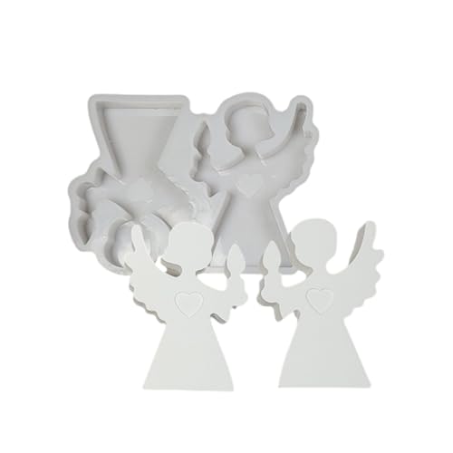 Engelsjunge Und Mädchen Silikonform Für Schmuck Die Home Dekoration Gipsform Desktop Orament Making Form Machen von Vdaxvme