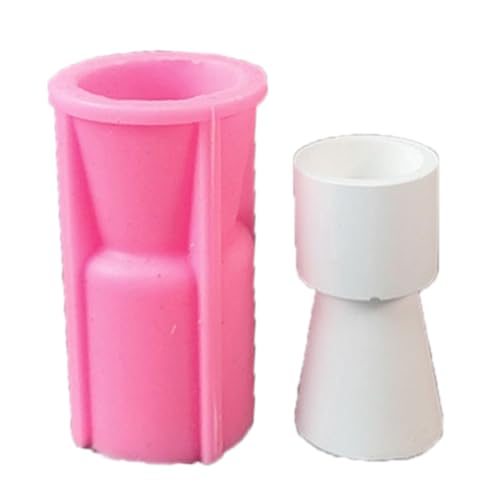 Europäische Kerzenform Geometrische Kerzenhalter Formen Einzigartige Silikonform Gipsharz Bastelform Hochzeit Dekors Europäischer Kerzenhalter Schimmel von Vdaxvme