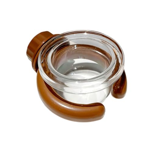 Futterschale für Vögel mit sicherem Clip, transparenter Futter- und Wasser-Futterbecher für Papageien, Wellensittiche und kleine Haustiere Futterschale für Vögel mit sicherem Clip, transparenter Futter- und Wasser-Futterbecher für Papageien, Wellensittiche und kleine Haustiere von Vdaxvme