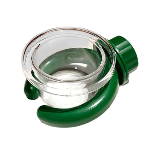 Futterschale für Vögel mit sicherem Clip, transparenter Futter- und Wasser-Futterbecher für Papageien, Wellensittiche und kleine Haustiere Futterschale für Vögel mit sicherem Clip, transparenter Futter- und Wasser-Futterbecher für Papageien, Wellensittiche und kleine Haustiere von Vdaxvme