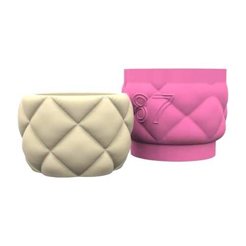 Handgefertigte Pflanzentöpfe Formen Flexible Silikonform Für Beton Succulents Pflanzer Kreativer Sofa Textur Blumentöpfe Form von Vdaxvme