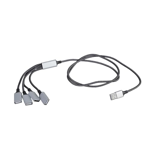 High Speed USB 2.0 Hubs MultiSocket USB Splitter Kabel zum nahtlosen Anschluss mehrerer Peripheriegeräte von Vdaxvme