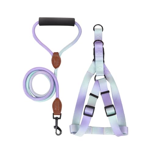 Hundegeschirr mit Brustgurt für Haustiere, EasyControl, Walking-Geschirr, buntes Geschirr für Outdoor-Aktivitäten von Vdaxvme