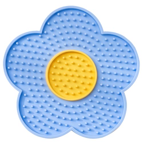 Katzen Slow Feeders Leckmatte für Spaß Lecken Silikon-Pad für tägliche Fütterung Haustierfütterung Nassfutter Lecken Katzen Slow Feeders Leckmatte für Spaß Lecken Silikon-Pad für tägliche Fütterung Haustierfütterung Nassfutter Lecken von Vdaxvme