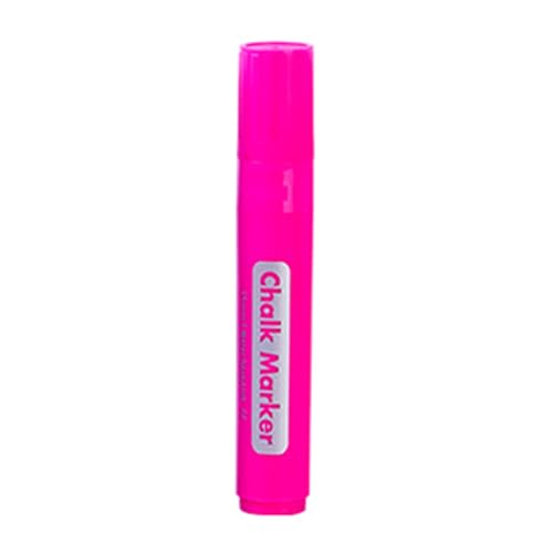 Nachfüllbarer farbiger Kreidestift, 15 mm, quadratische Spitze, waschbar, Glasmarker, Stift für Kinder, zum Schreiben von Kritzeln auf Tafel, löschbarer Marker von Vdaxvme