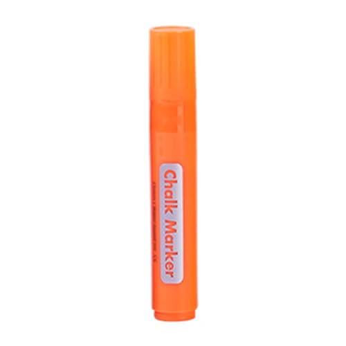 Nachfüllbarer farbiger Kreidestift, 15 mm, quadratische Spitze, waschbar, Glasmarker, Stift für Kinder, zum Schreiben von Kritzeln auf Tafel, löschbarer Marker von Vdaxvme