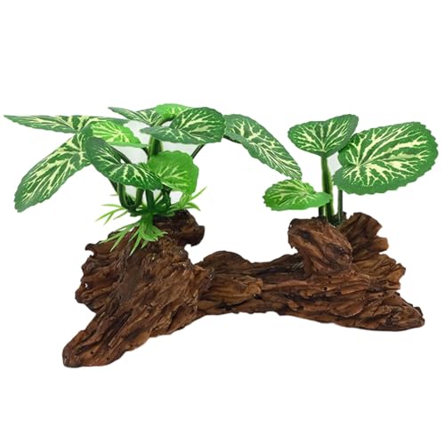 Natürliche Optik, künstlicher Baumstamm, Aquarien, Dekoration, Harz, Lebensräume, Verstecke, Platz für Aquarien, Landschaft, realistische Unterwasser-Baum-Skulptur von Vdaxvme