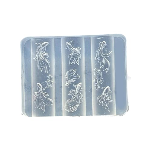 Professioneller Silikon-Nagelstempel mit Unterwasser-Motiv-Freigabe für Bastelzubehör, Muscheln, geprägte Nägel von Vdaxvme