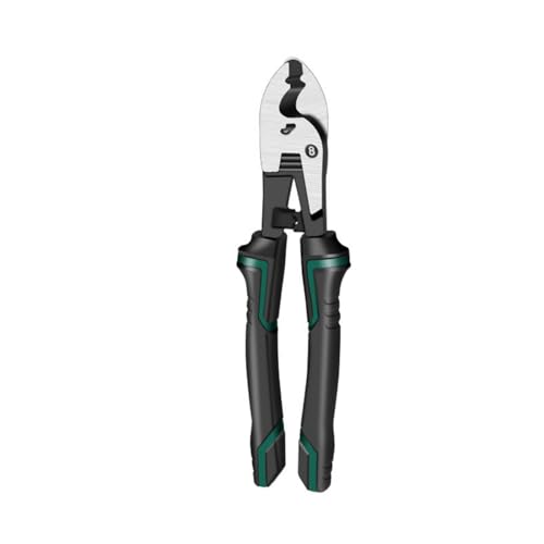 Robuster Kabelschneider mit Präzisions-Abisolierzange, Karbonstahlkonstruktion, ergonomische Gummigriffe für professionelle Elektriker, Abisolierwerkzeug Robuster Kabelschneider mit Präzisions-Abisolierzange, Karbonstahlkonstruktion, ergonomische Gummigriffe für professionelle Elektriker, Abisolierwerkzeug von Vdaxvme