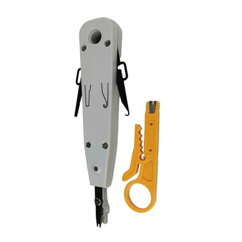 Stanzwerkzeug 110 Drahtschneider Telekommunikationskrimpfstoff RJ45 Networking Kabel Telefonmodul Patches Panel von Vdaxvme