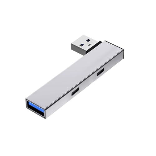 USB 3.0 Hubs USB Splitter USB auf 2 Typ C + USB Hubs Adapter mit High-Speed-Datenübertragung für Windows-Android-Geräte von Vdaxvme