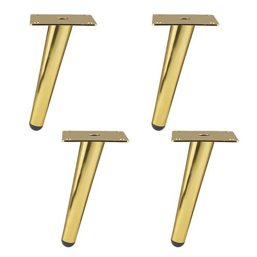 Vdaxvme 4 x Eisenstützfüße für Sofas, leicht, Luxus-Möbelbeine, Ersatzfüße aus Metall, glatt und einfach zu verwenden Vdaxvme 4 x Eisenstützfüße für Sofas, leicht, Luxus-Möbelbeine, Ersatzfüße aus Metall, glatt und einfach zu verwenden von Vdaxvme