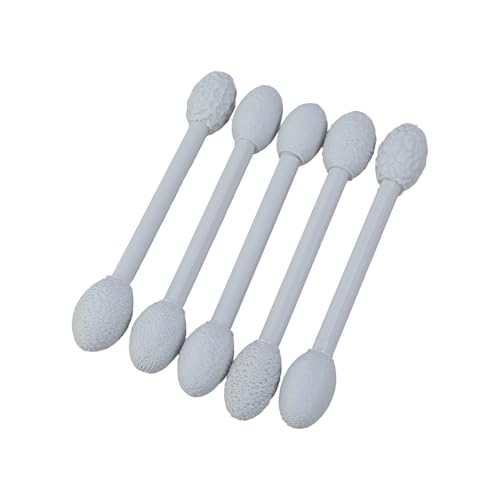 Vdaxvme 5pcs Keramiktextur Werkzeug Doppelkopf Töpferei Lehmmodellierung Textur Werkzeug Oval Formwalzen Für Tonsculpting Tragbar von Vdaxvme