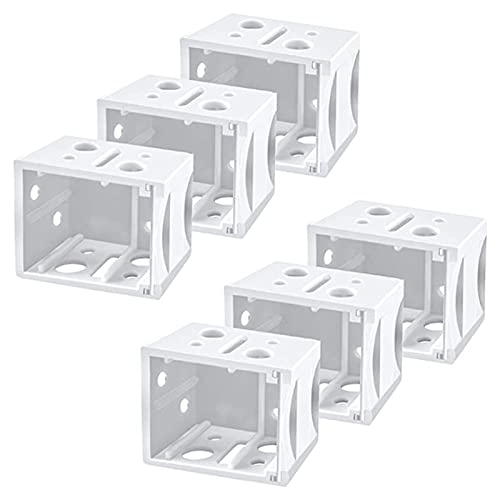 Vdaxvme 6 PCs Fenster Jalousien Headrail Halterung Jalousien Beide Enden Montagehalterung Weiße Kunststoff Profil Box Montagehalterung Plastikblindhalterungen Vdaxvme 6 PCs Fenster Jalousien Headrail Halterung Jalousien Beide Enden Montagehalterung Weiße Kunststoff Profil Box Montagehalterung Plastikblindhalterungen von Vdaxvme