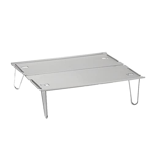 Vdaxvme Klappbarer Campingtisch aus Aluminium mit Tragetasche, tragbarer Wander-Schreibtisch Vdaxvme Klappbarer Campingtisch aus Aluminium mit Tragetasche, tragbarer Wander-Schreibtisch von Vdaxvme