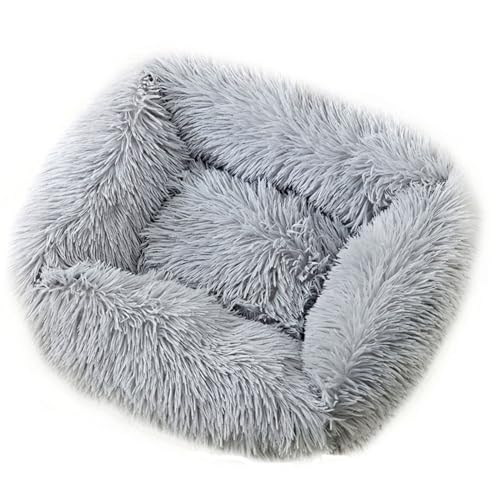 Vdaxvme Kreatives Haustier-Couch-Bett, dicker Bezug für Hunde und Katzen, weiches Plüsch, bequemes Sofa, mehrere Farben von Vdaxvme