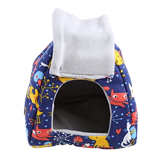 Vdaxvme Papageiennest, Plüsch, kuschelig, warm, Hängematte, Zelt, kleines Haustier-Winterbett mit Metallhaken zum Aufhängen, für Nymphensittiche, Sittiche Vdaxvme Papageiennest, Plüsch, kuschelig, warm, Hängematte, Zelt, kleines Haustier-Winterbett mit Metallhaken zum Aufhängen, für Nymphensittiche, Sittiche von Vdaxvme