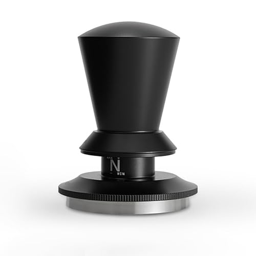 Vdaxvme Professioneller Kaffeestampfer mit ergonomischem Griff Präzisions Gewindebasis Schlagpresse Werkzeug geeignet für stabiles Stampfen von Vdaxvme