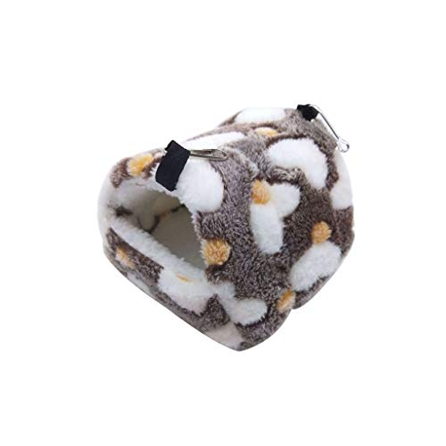 Vdaxvme Schönes Hamsternest, Winterbett, Haus, Schuppen, Hängematte, Käfigzelt, Plüsch, Versteck für Hamster, kleine Haustiere Vdaxvme Schönes Hamsternest, Winterbett, Haus, Schuppen, Hängematte, Käfigzelt, Plüsch, Versteck für Hamster, kleine Haustiere von Vdaxvme
