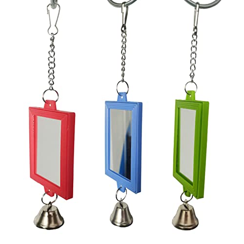 Vogelreflektor mit Metallglocken Nymphensittich Sittich Reflektor für Käfig Vogelspielzeug Schaukel Käfig Zubehör für Papagei Conure Spielzeug Wellensittiche Sittiche Vogelreflektor mit Metallglocken Nymphensittich Sittich Reflektor für Käfig Vogelspielzeug Schaukel Käfig Zubehör für Papagei Conure Spielzeug Wellensittiche Sittiche von Vdaxvme
