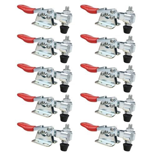 Werkstattklemme Push Pull Knebel Holzbearbeitung Schnellspanner Positionierungsclip für verschiedene Bastelaufgaben horizontal Werkstattklemme Push Pull Knebel Holzbearbeitung Schnellspanner Positionierungsclip für verschiedene Bastelaufgaben horizontal von Vdaxvme