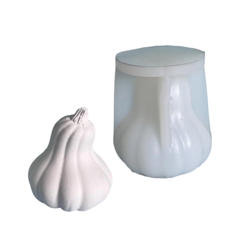 Wiederverwendbares Silikonform Zum Handwerk Schöner Kürbiskerze Aromatherapies Form Handgefertigter Desktop Dekorationsform von Vdaxvme