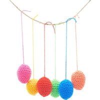 Ostereier Bunte Eier Frühlingsdeko Ostern Dekoration Frühling Osterndeko Tischdeko Osterdekor Fensterschmuck Wanddeko von VeGa1604