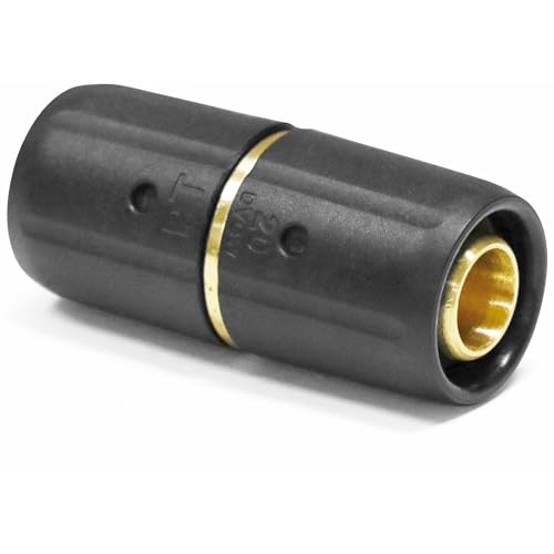 Pipetec Steckfitting Kupplung 20 x 2mm - 20 x 2mm für Aluverbundrohr DVGW, Mehrschichtverbundrohr Stecksystem Fitting Verbinder Verbindungsstück Muffe von VeTe Markt