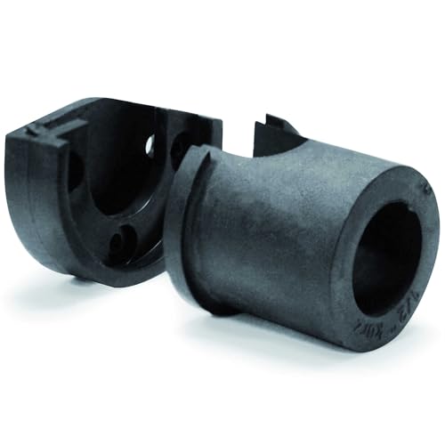 Pipetec Steckfitting Schallschutz für Wandwinkel 16 x 2mm und 20 x 2mm - 1/2 Zoll - 52mm Aluverbundrohr DVGW, Mehrschichtverbundrohr Stecksystem Fitting Wandscheibe Isolierkörper von VeTe Markt