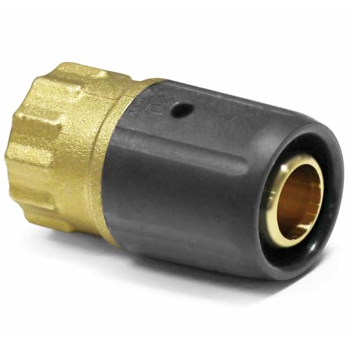 Pipetec Steckfitting Übergang mit Innengewinde 16 x 2mm - 3/4 Zoll für Aluverbundrohr DVGW, Mehrschichtverbundrohr Stecksystem Fitting Verbinder Verbindungsstück Übergangsstück Übergangsmuffe von VeTe Markt
