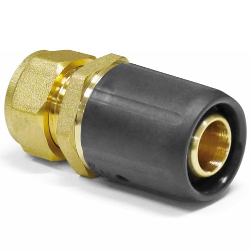 Pipetec Steckfitting Übergangskupplung auf Kupfer 20 x 2mm - 15mm für Aluverbundrohr DVGW, Mehrschichtverbundrohr Stecksystem Fitting Verbinder Verbindungsstück Adapter Kupplung Pipetec Steckfitting Übergangskupplung auf Kupfer 20 x 2mm - 15mm für Aluverbundrohr DVGW, Mehrschichtverbundrohr Stecksystem Fitting Verbinder Verbindungsstück Adapter Kupplung von VeTe Markt