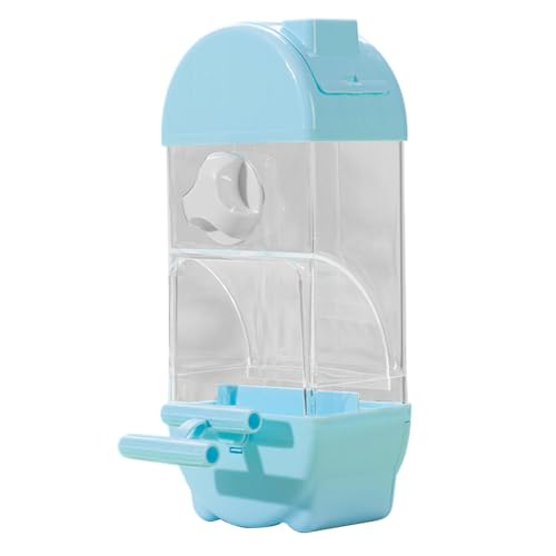 Automatischer Vogelfutterspender für Sittiche Nymphensittiche Futterspender Clear Bird Feeder Smart Bird Feeder Große Kapazität Vogelfutterspender Anti-Verschütten Vogelfutterspender von Veasbuu