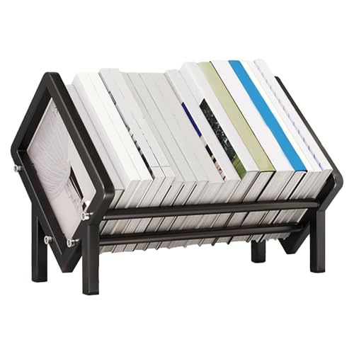Desktop Bookshelf, Carbon Steel Tabletop Bookshelf, 15.75x10.24x11.02 Inches Multifunctional Mini Book Shelf, Durable Metal Frame + Compact Organizer, Storage Bookcase for Living Room Office Desk Use Desktop Bookshelf, Carbon Steel Tabletop Bookshelf, 15.75x10.24x11.02 Inches Multifunctional Mini Book Shelf, Durable Metal Frame + Compact Organizer, Storage Bookcase for Living Room Office Desk Use von Veasbuu